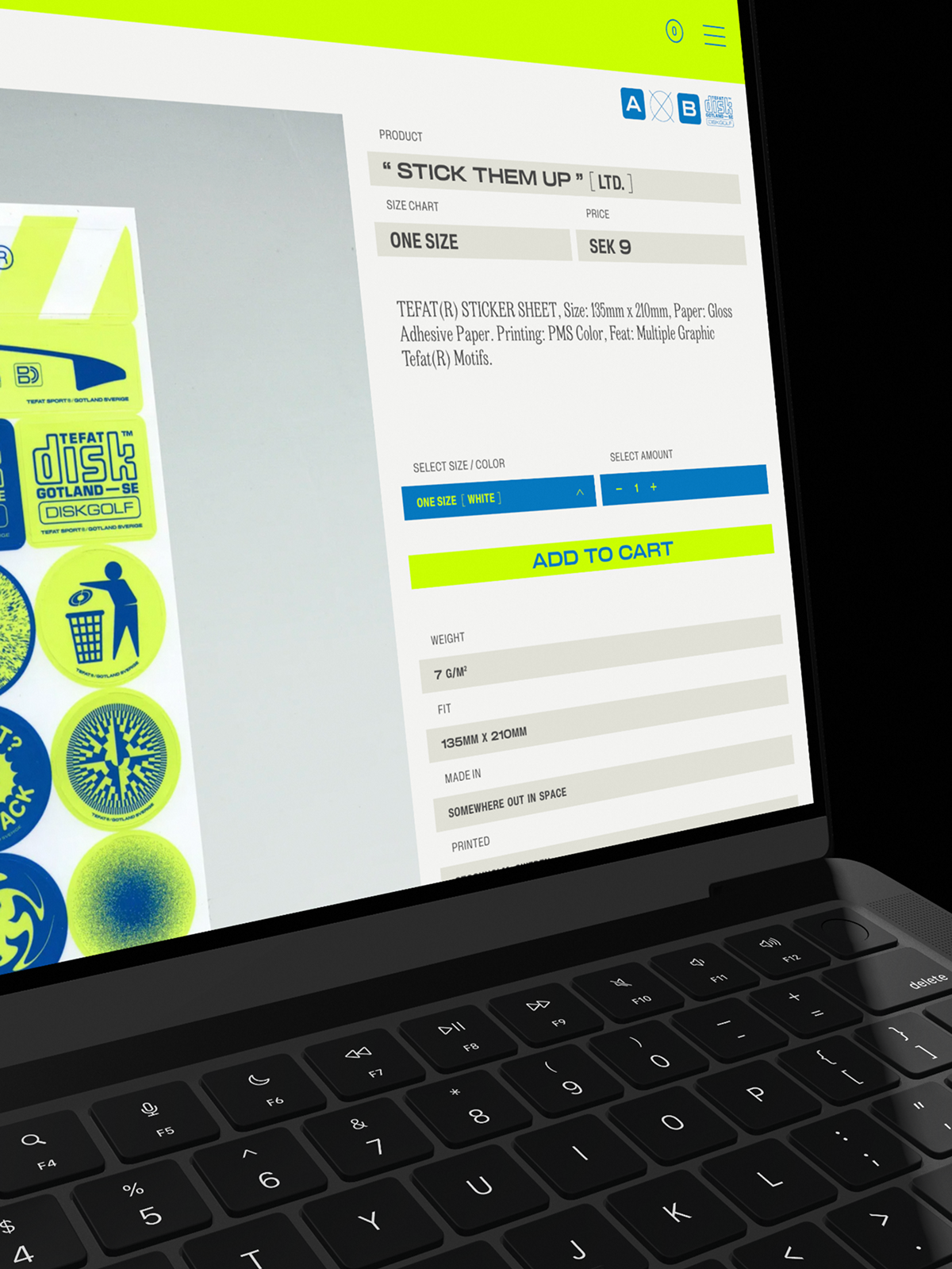 TEFAT® STOREFRONT AND SHIPPING SYSTEM