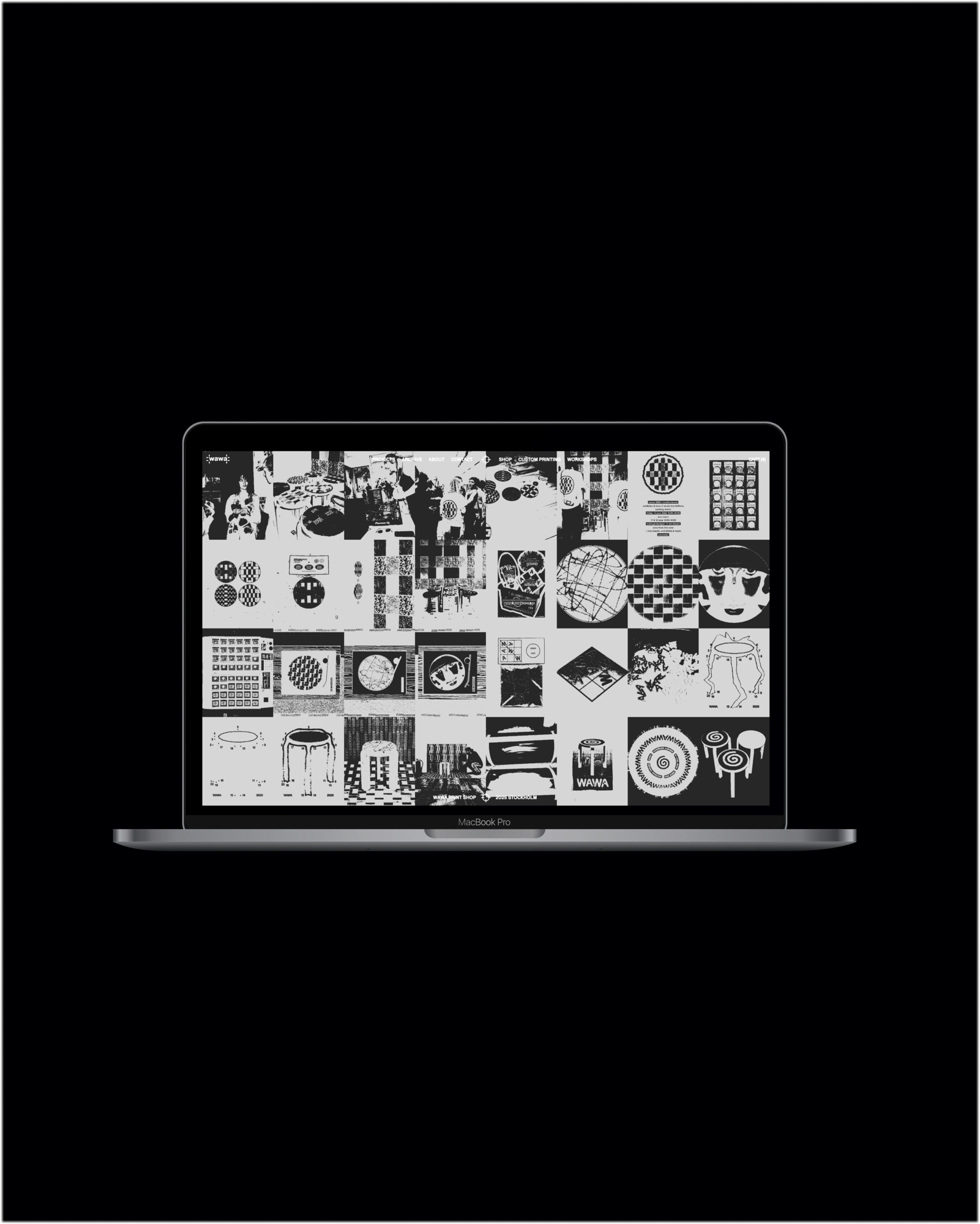 WAWA PRINTSHOP STUDIO STORFRONT + PORTFOLIO