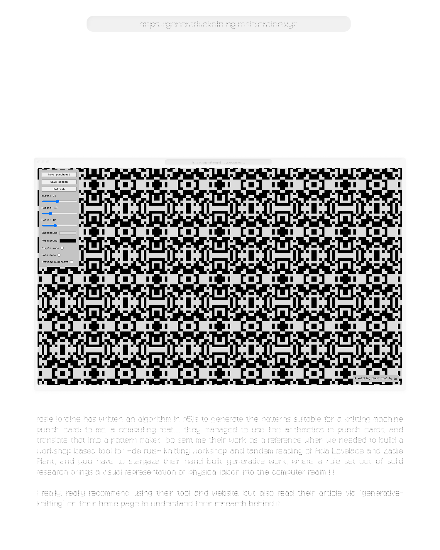 de ruis == codepuncher [workshop tool]