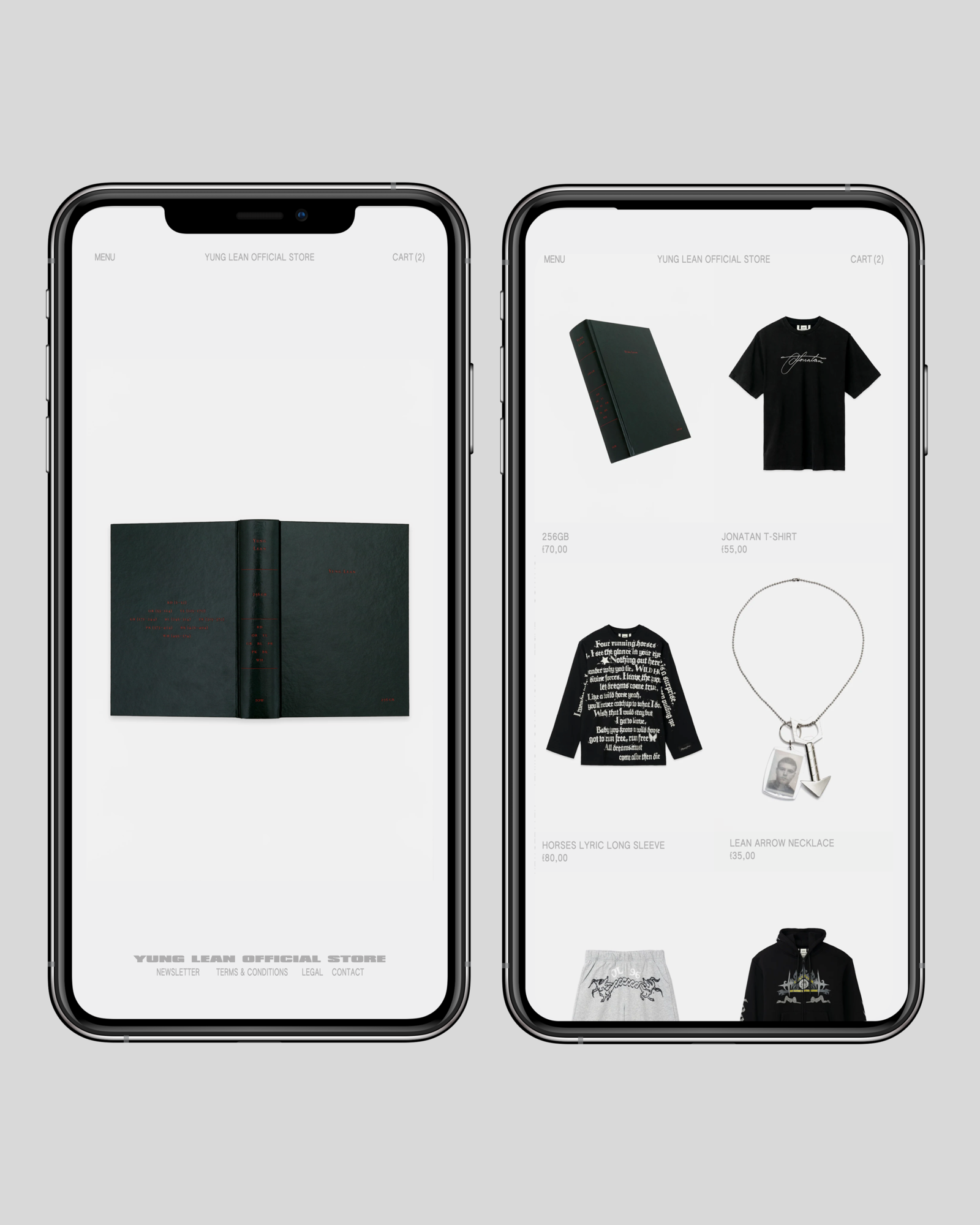 YUNG LEAN + WORLD AFFAIRS / STORE FRONT [LEGACY, MAY 25' — SEPTEMBER 26'] FOR JONATHAN RELEASE.